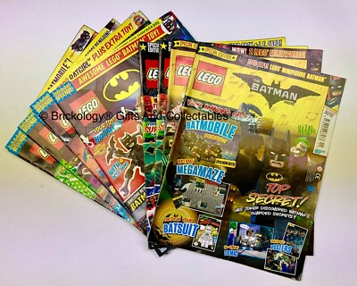 Lego Magazin DC Batman Back Ausgaben - nur Lego Magazin - wählen Sie Ihre Ausgabe 