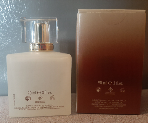 Elizabeth Grant Vanilla EDP Spray 3oz (95% Full) with Body Lotion & Shower Gel - Picture 3 of 4