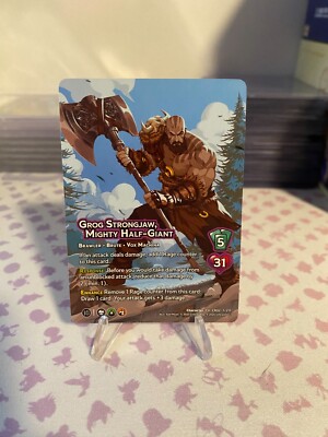 Grog Strongjaw, Mighty Half-Giant - Critical Role: Heroes of Exandria (CR02)