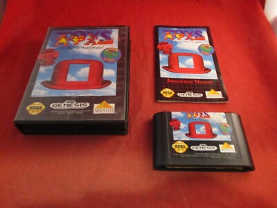 Toys: Let the Toy Wars Begin! (Sega Genesis, 1993) COMPLETE w/ Box manual game 
