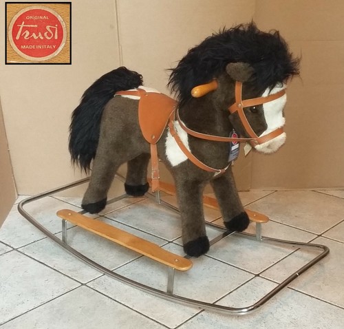 TRUDI Cavalcabile - Cavallino a Dondolo Vintage da collezione - OTTIMO