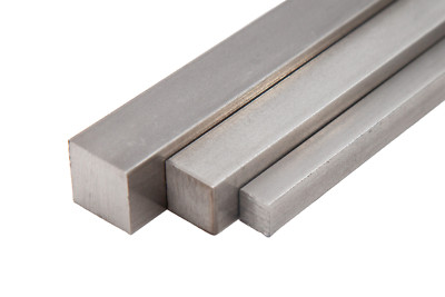 Vierkantstab 4x4mm   50x50mm Edelstahl 1.4301 Quadratstab V2A Vierkant Voll AISI