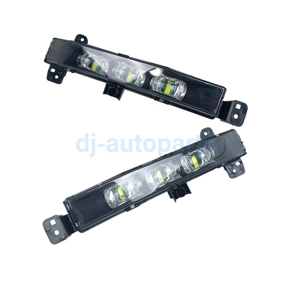 LED DRL Fog Lights Front Left & Right Lamp For BMW 730Li 740Li 750Li 730d 740Le - Imagem 3 de 4