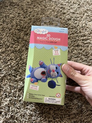 My Studiogirl Make Your Own 3D Magic Dough  Kitty Cat