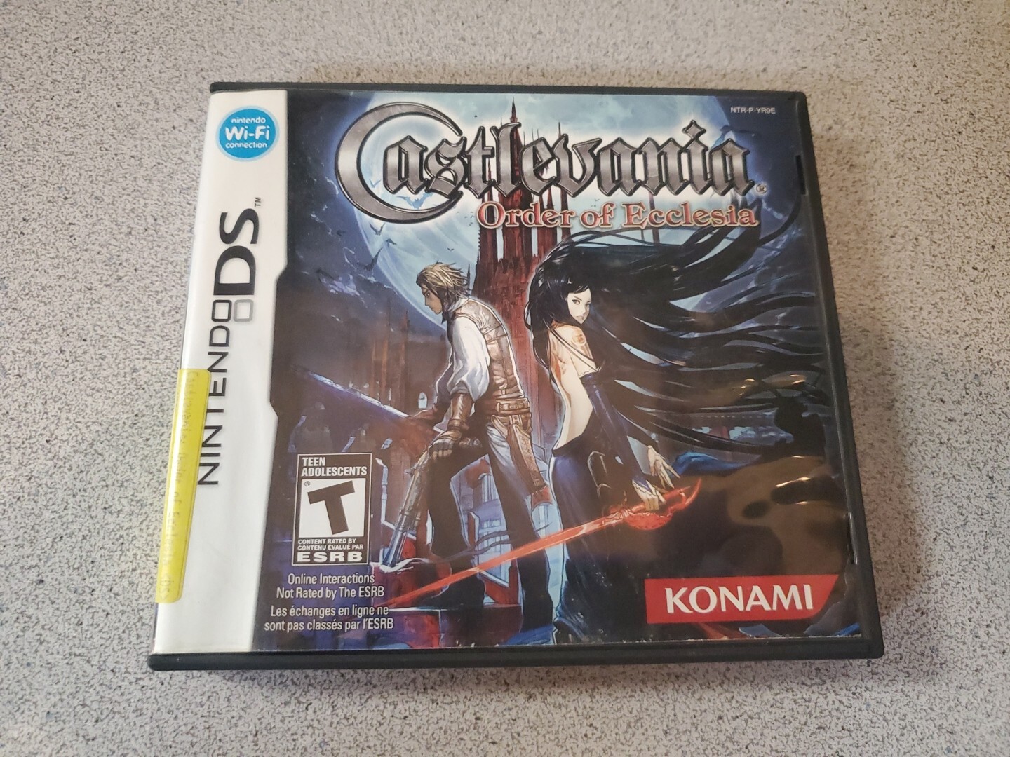 Castlevania: Order of Ecclesia (Nintendo DS) Konami, PLEASE READ