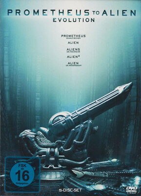Prometheus to Alien: Evolution [5 DVDs] von Ridley Scott DVD Zustand gut DVD302