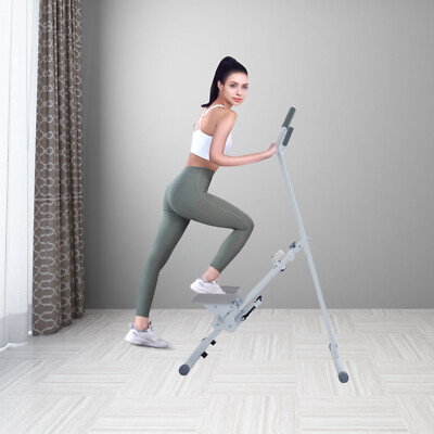 Stair Stepper Foldable Vertical Stair Climber Machine Workout Fitness Stepper