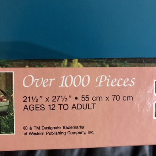 Vintage Guild Jigsaw Puzzle 1000pc APPLE STILL LIFE Factory Sealed Wagon Wheel - Picture 8 of 11