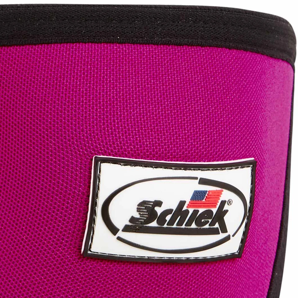 Schiek Sports Women's Model 1160 Neoprene Knee Sleeves - Pink - Image 4 of 4