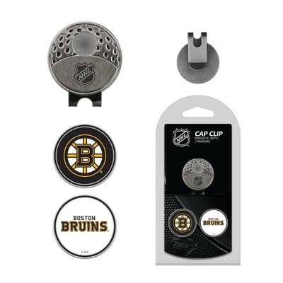 NHL Boston Bruins Golf Cap Clip and 2 
