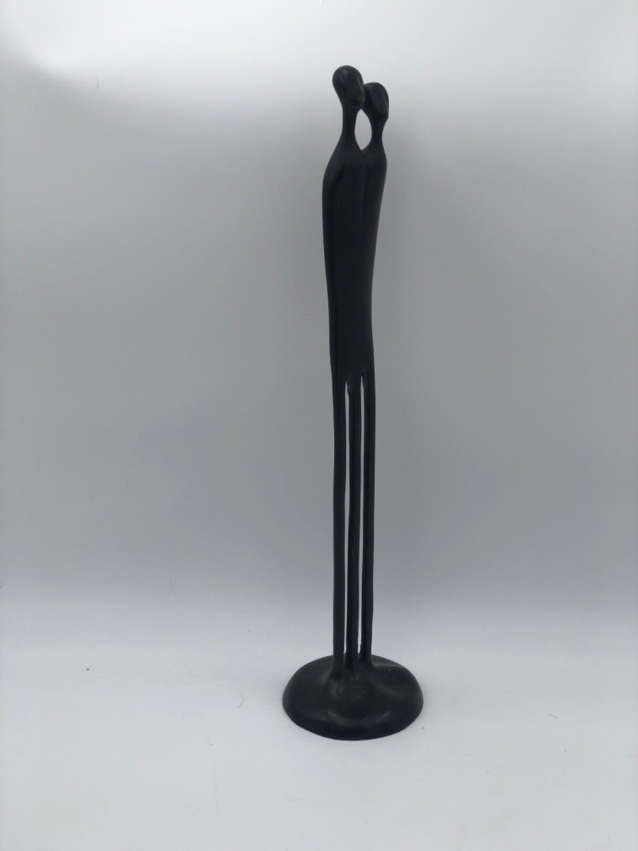 Vintage Louise Hederstrom Modernist Metal Sculpture Sweden 