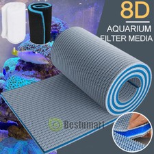 Aquarium Bio Sponge Foam Filter Media Pad for Fish Tank Sump Pond Cut No Lint