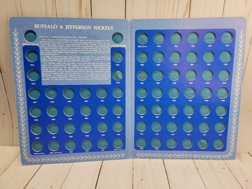 Dossier Buffalo Jefferson Nickels 1913-1979 un par an Nickels Harris États-Unis 2190 - Photo 5/7