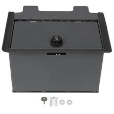 Center Console Storage Safe Box W/Lock For 19-23 Chevy Silverado GMC Sierra 1500