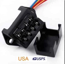 4 Way Fuse Box ATO/ATC Auto Fuse Holder With 5 Inch Wire Lead