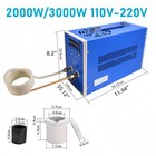 2000W/3000W Induction Heating Machine Melting Furnace Melting Induction Heater
