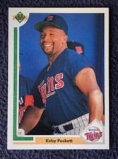 Nothing but KIRBY PUCKETT: topps, donruss, fleer, Score, UD & MORE. 1985-97