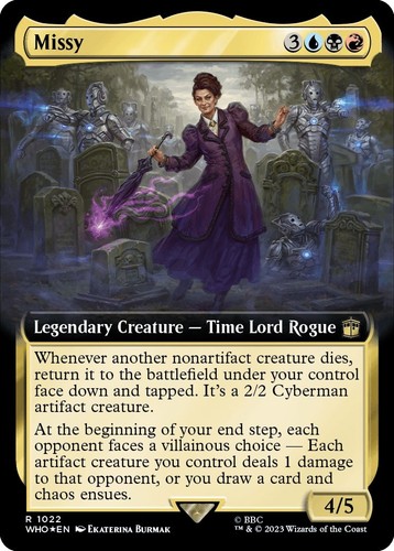 MTG Missy *FOIL* Universes Beyond: Doctor Who 0008 NM | eBay