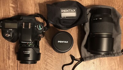 Pentax ist D 6.1MP Camera Kit W/ SMC DA 10-17 mm Fish Eye & Tamron 70-300 mm