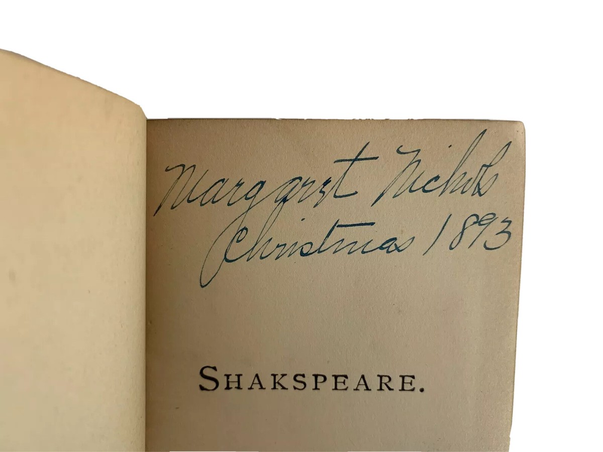 洋書　シェークスピア全集　Pocket Shakspeare　13巻　McKAY Handy Volume Shakespeare Complete Set 13 Volumes PLAYS POEMS 1885