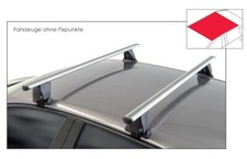Dachträger VDP Delta Alu kompatibel mit für Hyundai i10 (PA) (5 Türer) 2007-2013