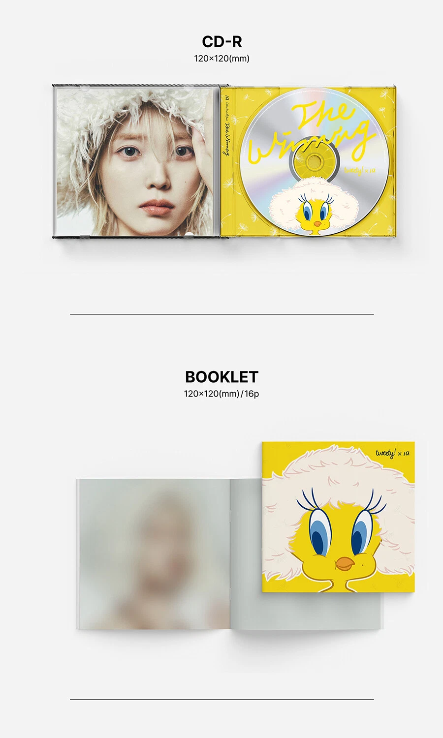 IU [THE WINNING] 6th Mini Album SPECIAL Ver/CD+2 Book+Magnet