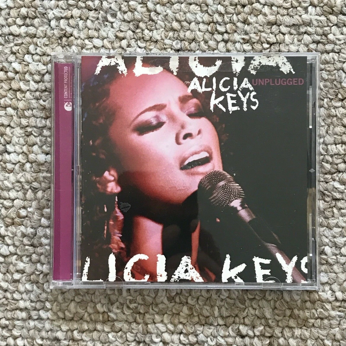 Alicia Keys - Unplugged CD Album Copy Protected US 2005 J Records 82876 67424 2