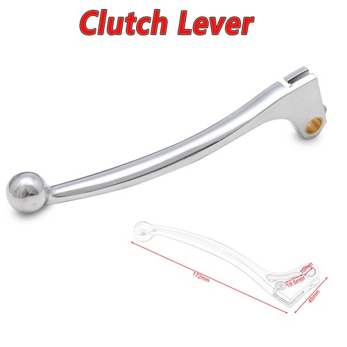 For HONDA CBR 125R/150R/300R/400RR/600F,CB 190R/300F/400X Silver Clutch Lever