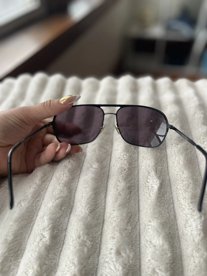 Emporio Armani Men's EA 9741/S Aviator Sunglasses, Matte Black - Image 2 of 4