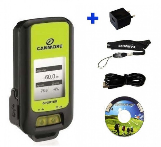 CANMORE GP102+ Portable GPS Data Logger USB Connection From Japan with