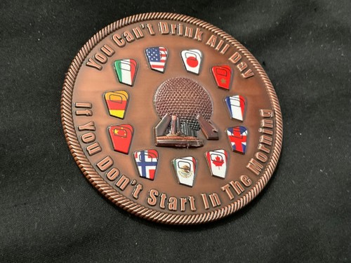 Walt Disney World Day Drinkers Club Challenge coin