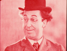 LMP52-058 1950s Comedian Actor Ed Wynn On Set Shoot VTG 35mm COLOR SLIDE