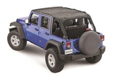 Shademaker Freedom Mesh Bimini Top Plus For 07-18 Jeep Wrangler Jk 4 Door Black Shademaker Freedom Mesh Bimini Top Plus For 07-18 Jeep Wrangler Jk 4 Door Black
