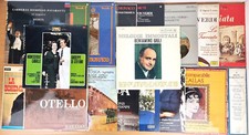 Lotto 18 Dischi Vinile 33 giri Musica classica Opere Pavarotti Del Monaco Callas
