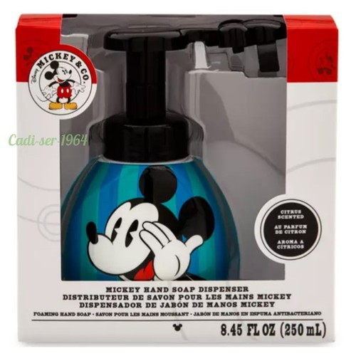 Disney Store Mickey Mouse Hand Soap Dispenser NEW Citrus Scented Foam Soap 250ml - Picture 21 of 24