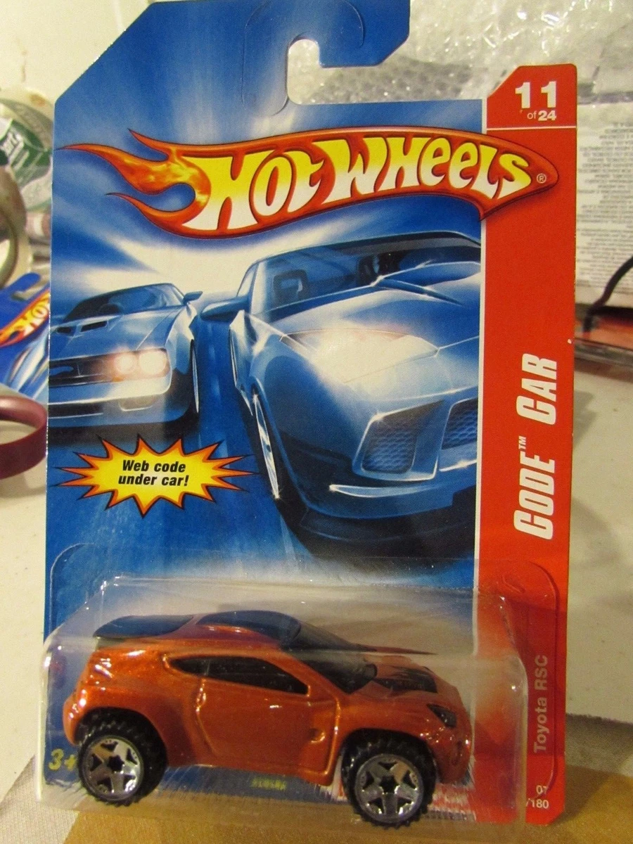 Hot Wheels Toyota RSC Code Car burnt orange