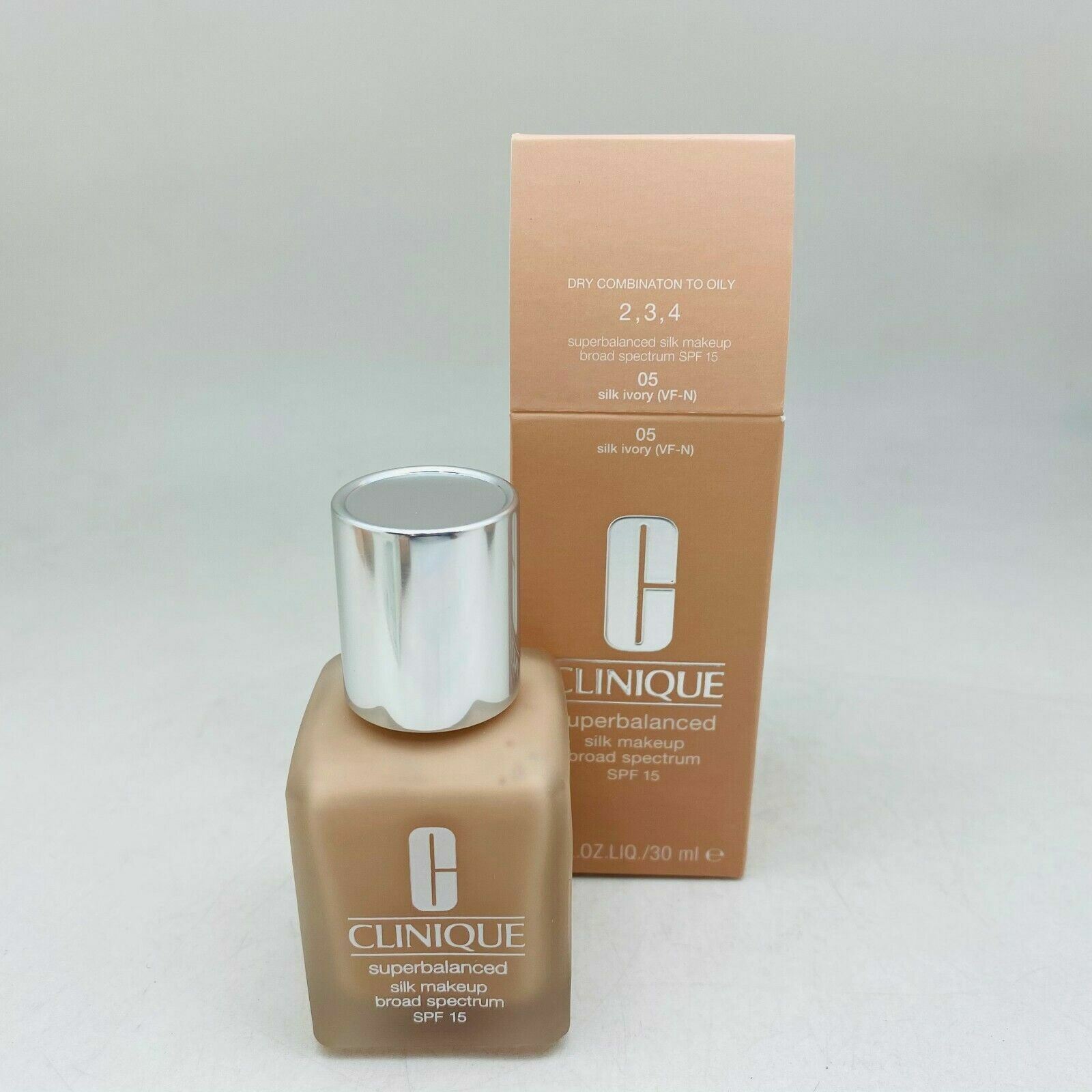 clinique superbalanced silk makeup 05 silk ivory