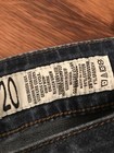 Indigo Rein Woman’s Jeans Size 20 Blue Distressed Denim Soft Pants Flattering — photo 4