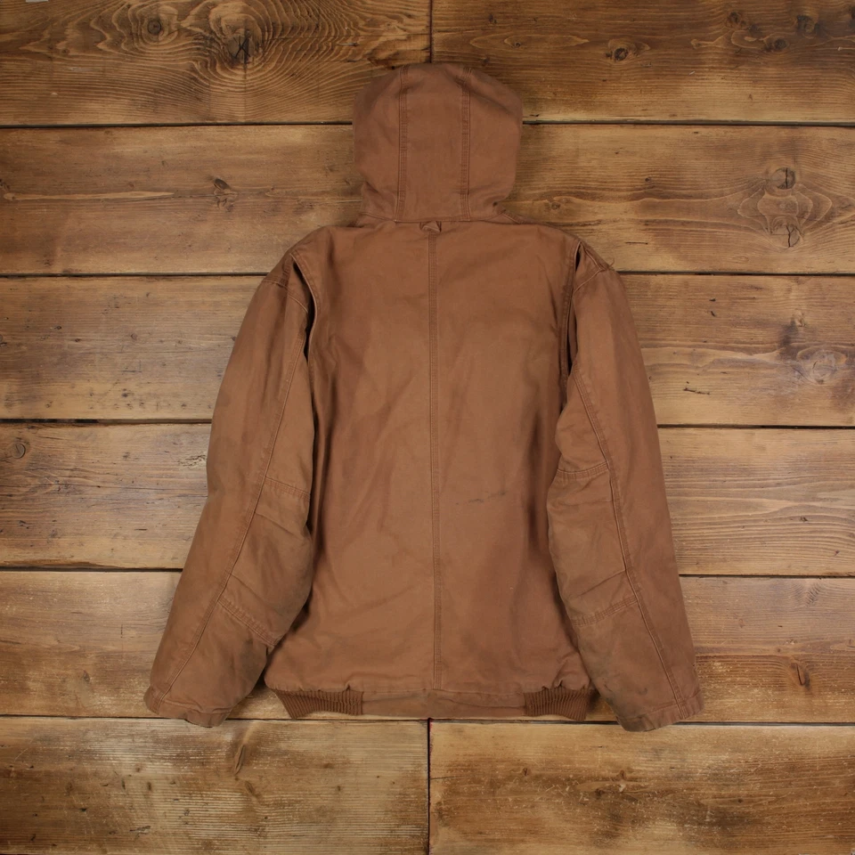 Chaqueta de Trabajo Polar King Vintage M Marrón Activo Foto 2 de 4