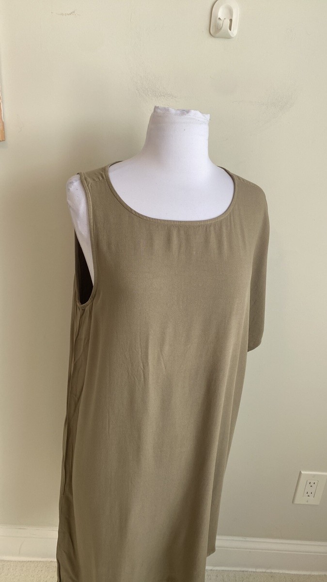 Bella Dahl Asymmetrical One Sleeve Tunic Dress size M | eBay