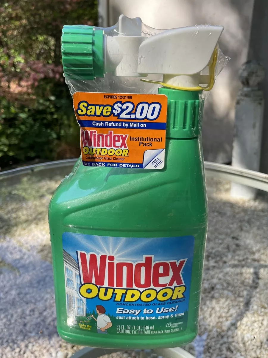 Windex Outdoor Glass & Patio Concentrated Cleaner 32 fl oz