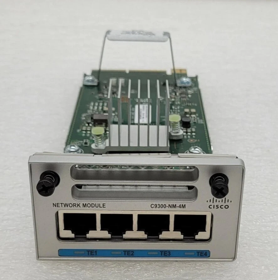 Cisco C9300-NM-4M Catalyst Network Module - Image 2 of 3