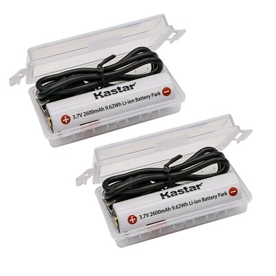 Kastar 2x Rechargeable Battery Compatible with SF1865 NL1826R 22102 SL-B26 USB