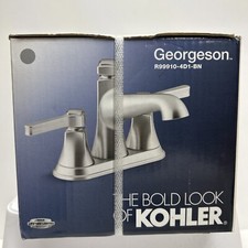 Kohler R99910-4D1-BN 1.2 GPM 2-Handle Centerset Bathroom Sink Faucet 4 in.