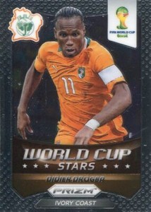Panini Prizm World Cup 2014 World Cup Stars #11 Didier Drogba