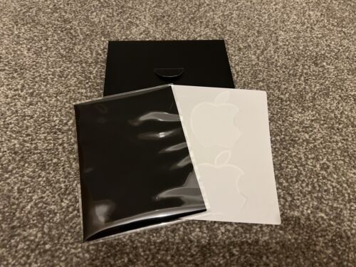 Apple Microfibre Polishing Cloth - Black - New - Pack of 2 - 第 1/5 張圖片