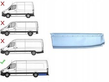 Kotflügel hinten links für Mercedes Sprinter 2006-2013 Kotflügel hinten links für Mercedes Sprinter 2006-2013