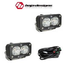 Baja Designs S2 Sport 5000K Clear Wide Cornering Light Pod Kit - Universal