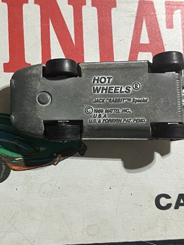 Vintage 1970 Hot Wheels Redline US White Interior Jack Rabbit Special - Picture 5 of 5