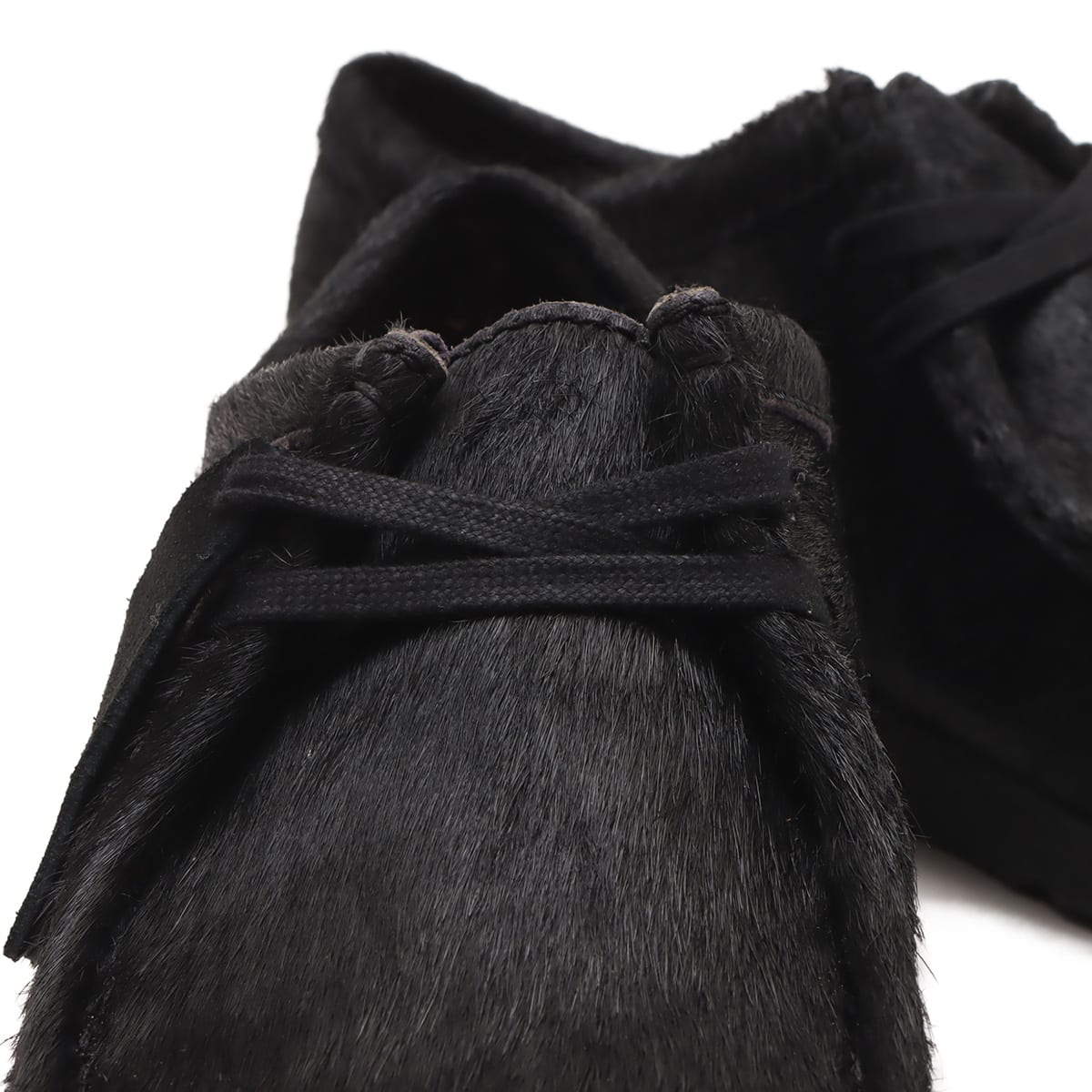 Clarks Wallabee Black Hair On Black 26174031 UK 4-13 | eBay